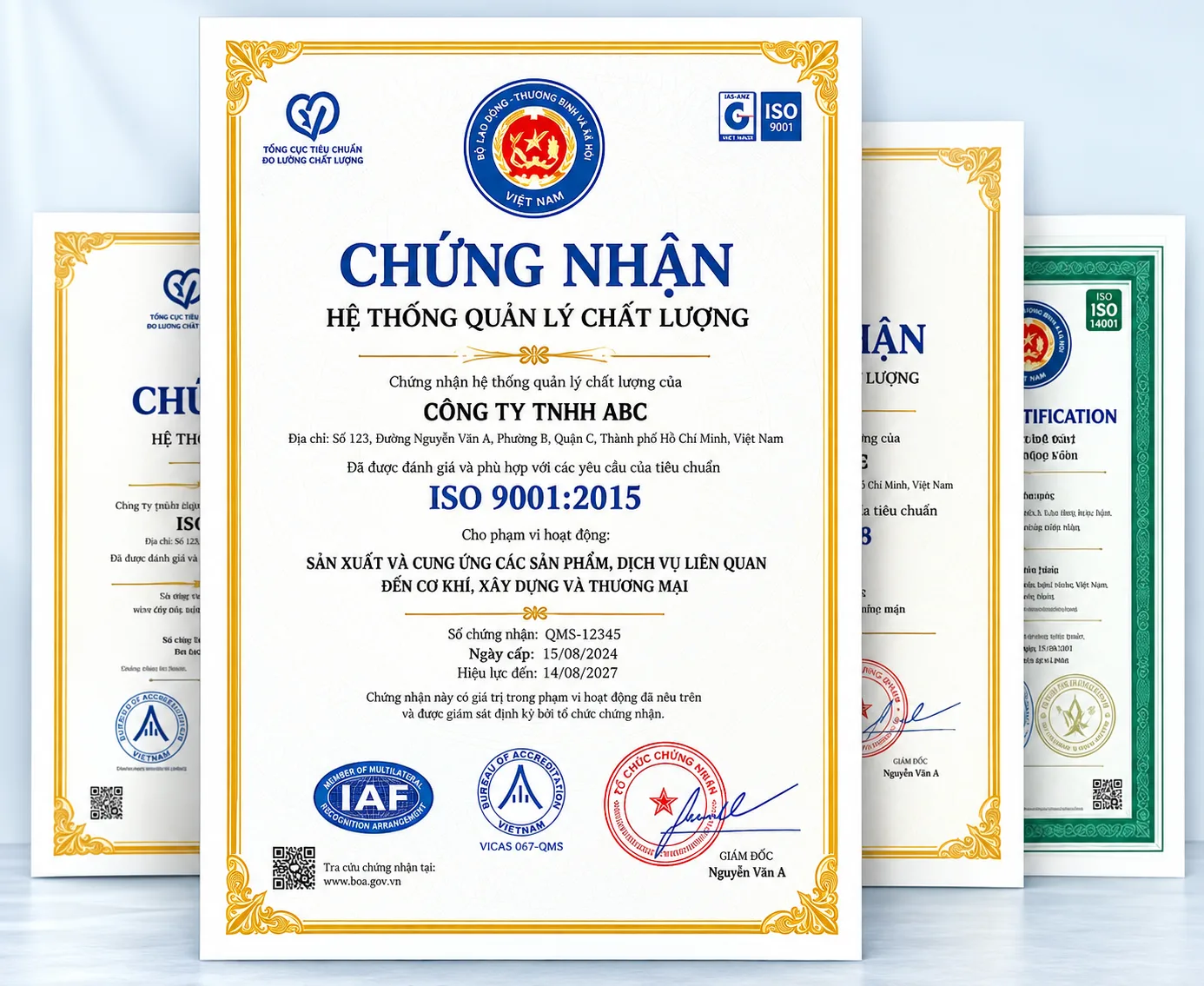 Chứng nhận